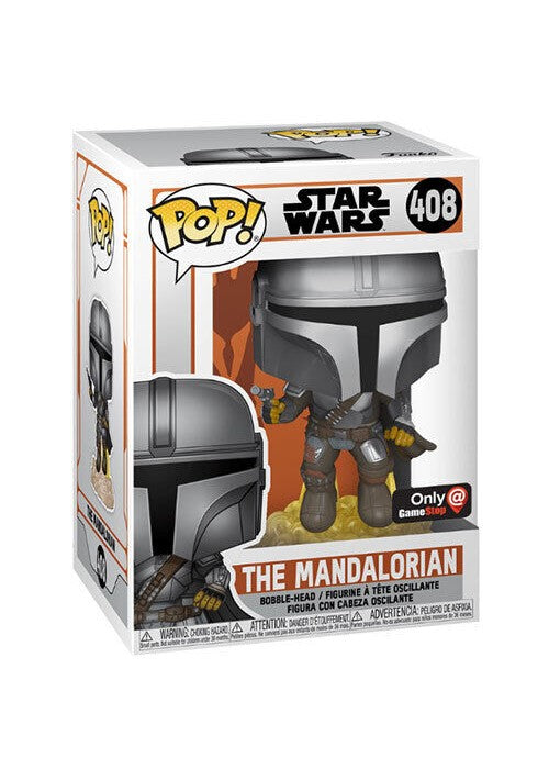 Funko Pop | The Mandalorian [Gamestop] - Star Wars #408 [EUC] | The Nerd Merchant