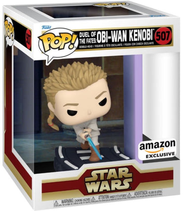 Funko Pop | Duel of the Fates: Obi-Wan Kenobi [Amazon] - Star Wars #507 [EUC] | The Nerd Merchant