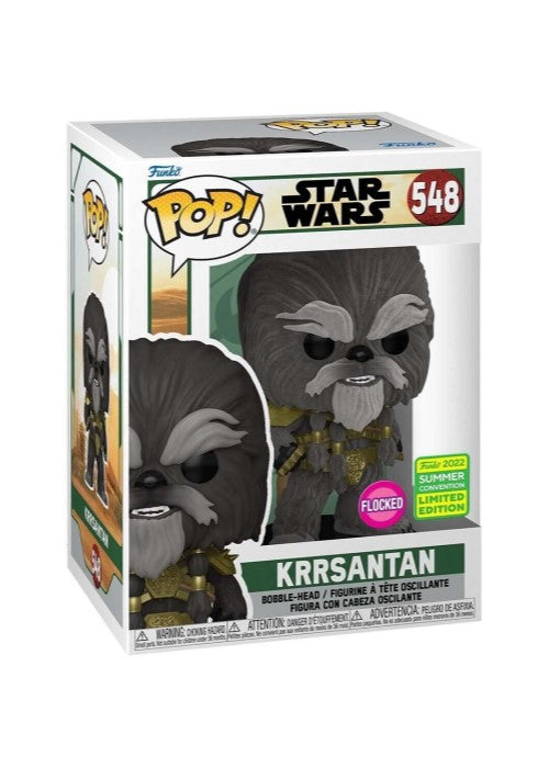 Funko Pop | Krrsantan (Flocked) [Summer Convention] - Star Wars #548 [EUC] | The Nerd Merchant