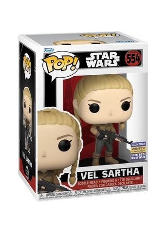 Funko Pop | Vel Sartha  [Winter Convention] - Star Wars #554 [EUC] | The Nerd Merchant