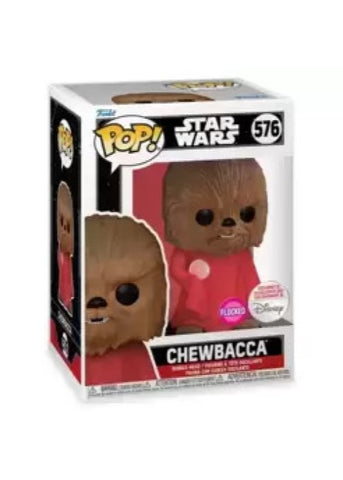 Funko Pop | Chewbacca (Flocked) [Disney] - Star Wars  #576 [NIP] | The Nerd Merchant