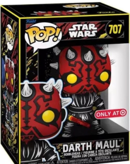 Funko Pop | Darth Maul [Target] - Star Wars #707 [EUC] | The Nerd Merchant