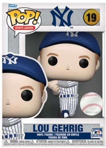 Funko Pop | Lou Gehrig - Sports Legends - #19 - [EUC] | The Nerd Merchant