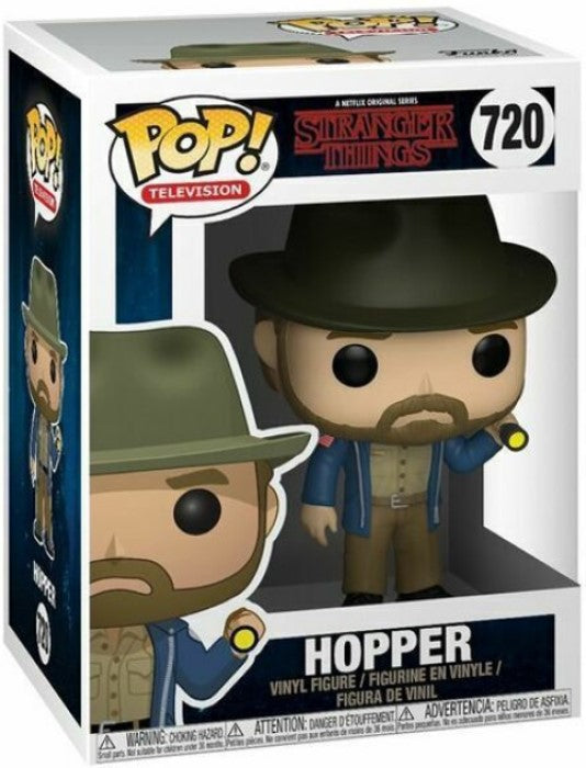 Funko Pop | Hopper - Stranger Things #720 [GUC] | The Nerd Merchant