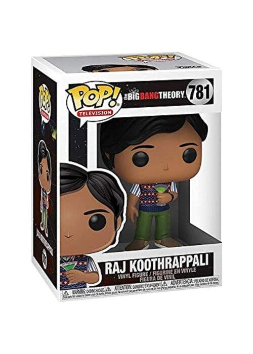 Funko Pop | Raj Koothrappali - The Big Bang Theory  #781 [EUC] | The Nerd Merchant