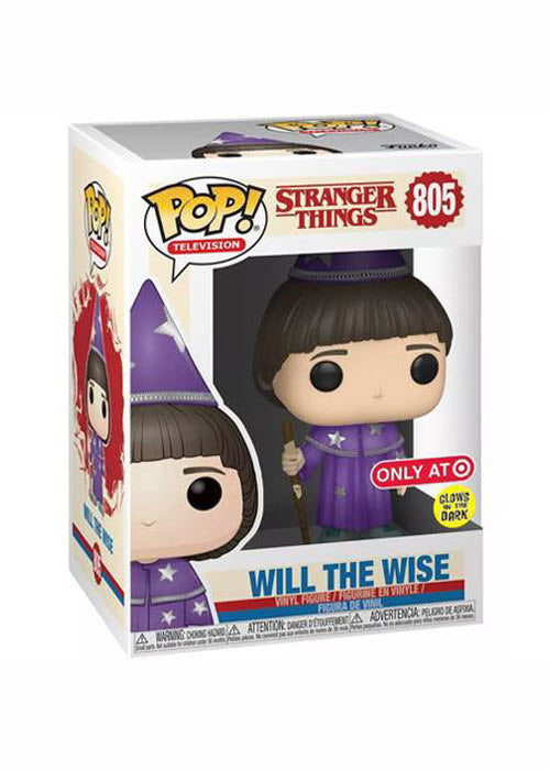 Funko Pop | Will The Wise (Glows in the Dark) [Target] - Stranger Things #805 [EUC] | The Nerd Merchant