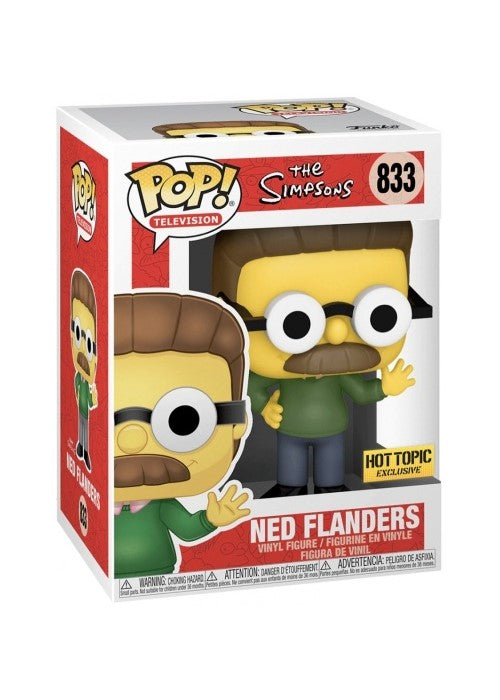 Funko Pop | Ned Flanders [Hot Topic] - The Simpsons #833 [EUC] | The Nerd Merchant