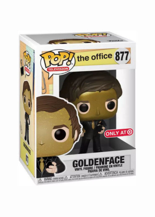 Funko Pop | Goldenface [Target] - The Office #877 [EUC] | The Nerd Merchant