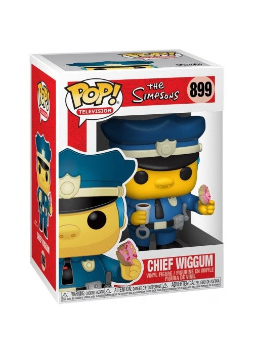 Funko Pop | Chief Wiggum - The Simpsons  #899 [EUC] | The Nerd Merchant