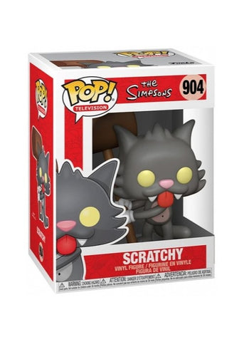 Funko Pop | Scratchy - The Simpsons  #904 [EUC] | The Nerd Merchant