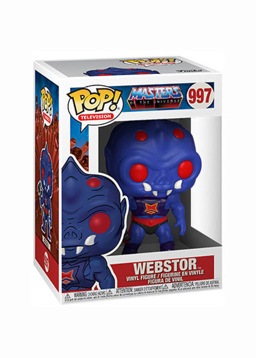 Funko Pop | Webstor - Masters of the Universe #997 [EUC] | The Nerd Merchant