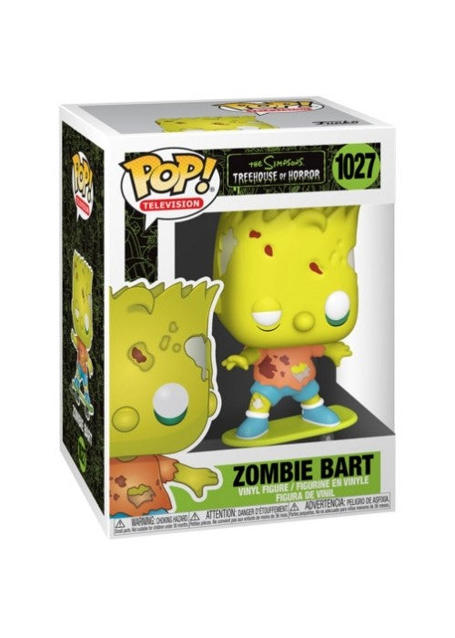 Funko Pop | Zombie Bart - The Simpsons  #1027 [EUC] | The Nerd Merchant