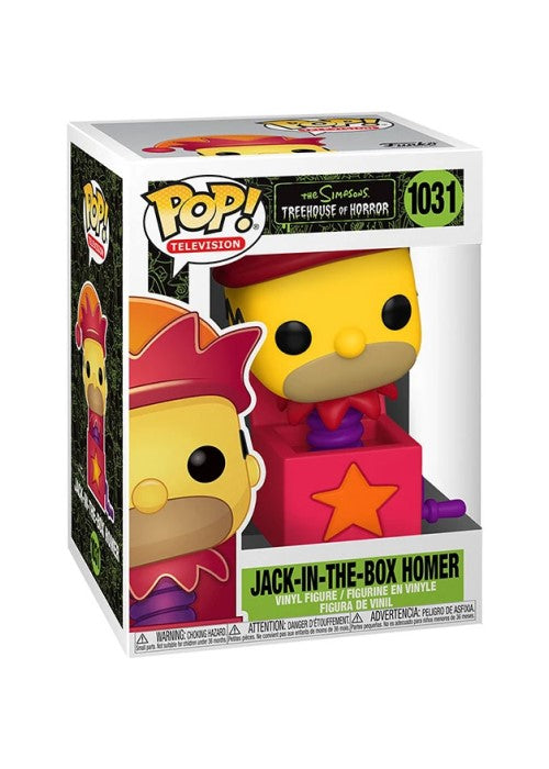 Funko Pop | Jack-In-The-Box Homer - The Simpsons  #1031 [Damaged Box] | The Nerd Merchant