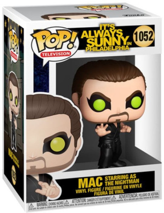 Pop! Vinyl | Mac starring as The Nightman - It's Always Sunny in Philadelphia  #1052 | The Nerd Merchant