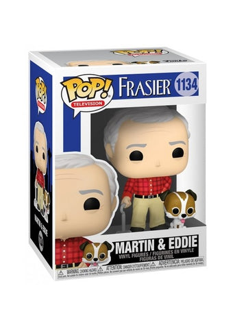 Funko Pop | Martin & Eddie - Frasier #1134 [EUC] | The Nerd Merchant