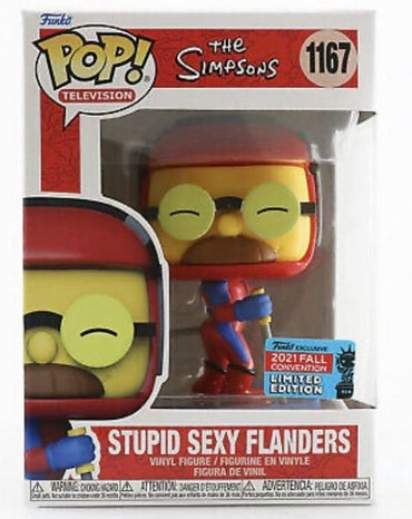 Funko Pop | Stupid Sexy Flanders [Fall Con] - The Simpsons [EUC] #1167 | The Nerd Merchant