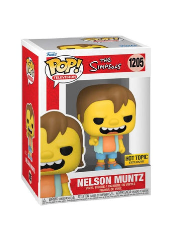 Funko Pop | Nelson Muntz [Hot Topic] - The Simpsons #1205 [EUC] | The Nerd Merchant