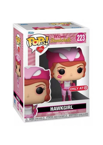 Funko Pop | Hawkgirl (Breast Cancer Awareness) - DC Bombshells #223 [EUC] | The Nerd Merchant