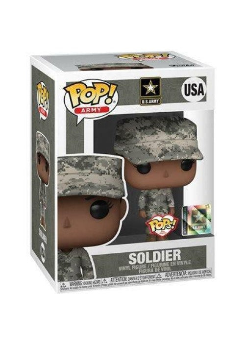 Pop! Vinyl | Soldier (Female) (African American) - U.S. Army #USA | The Nerd Merchant