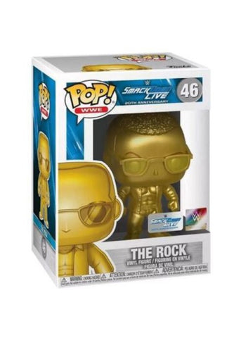 Funko Pop | The Rock (20th Anniversary Smackdown) - WWE #46 [EUC] | The Nerd Merchant