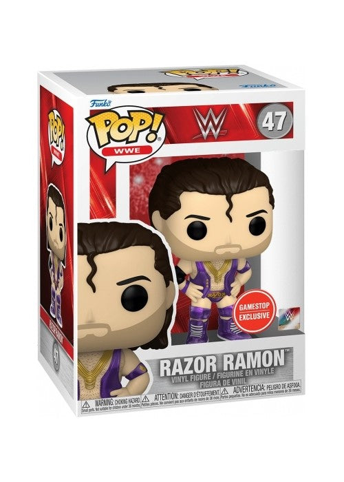 Pop! Vinyl | Razor Ramon (Gamestop) - WWE #47 | The Nerd Merchant