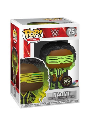 Funko Pop | Naomi (Glow in the Dark) (Chase) - WWE #75 [EUC] | The Nerd Merchant