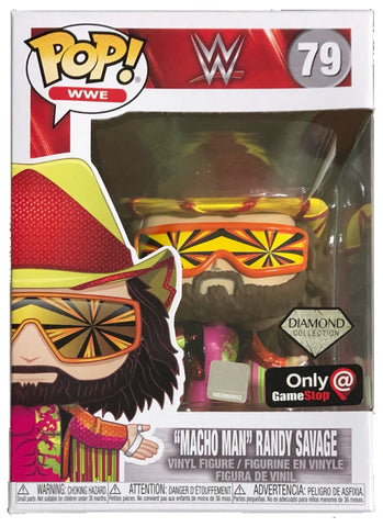 Pop! Vinyl | "Macho Man'' Randy Savage (Diamond) [Gamestop] - WWE #79 | The Nerd Merchant