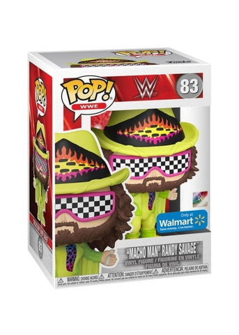 Funko Pop | "Macho Man'' Randy Savage [Walmart] - WWE #83 [EUC] | The Nerd Merchant