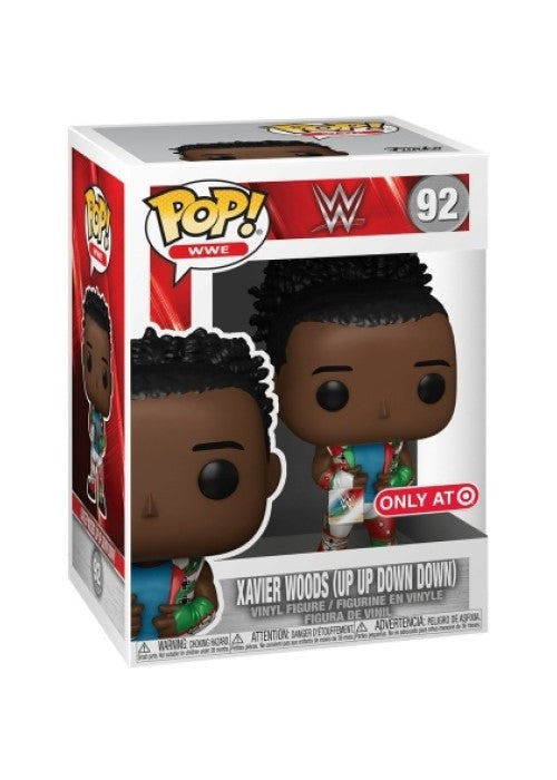 Funko Pop | Xavier Woods (Up Up Down Down) [Target] - WWE #92 [EUC] | The Nerd Merchant