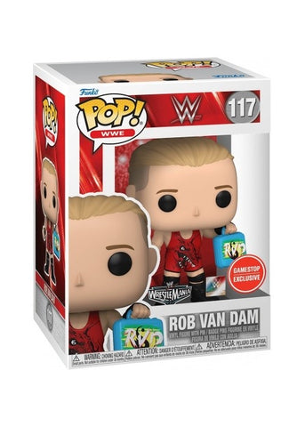 Funko Pop | Rob Van Dam [Gamestop] - WWE #117 [EUC] | The Nerd Merchant