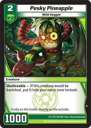 Kaijudo | Pesky Pineapple - Level 2 (15VTX) | The Nerd Merchant