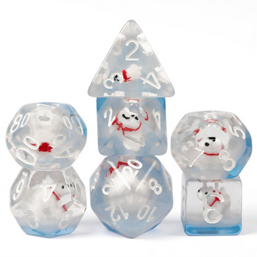 Foam Brain Games | Polar Bear RPG Dice Set | The Nerd Merchant