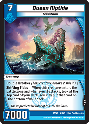 Kaijudo | Queen Riptide - Level 7 (12MYS) | The Nerd Merchant