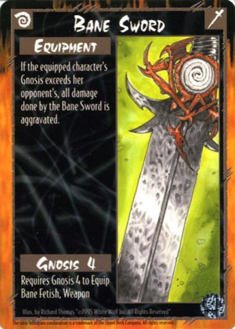 Rage CCG | Bane Sword - The Wyrm | The Nerd Merchant