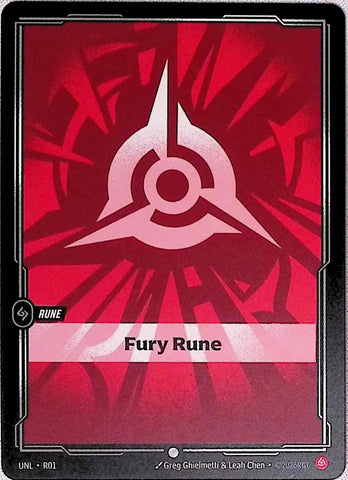 Fury Rune - Unleashed (R01)