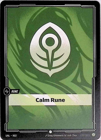 Calm Rune - Unleashed (R02)