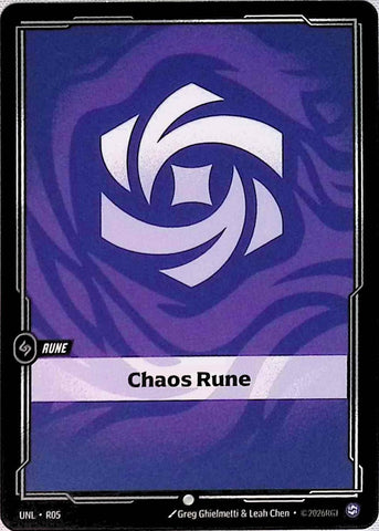 Chaos Rune - Unleashed (R05)