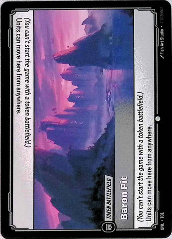 Baron Pit // Gold Token - Unleashed (T01//T05) (Copy)