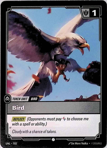 Bird //Gold Token - Unleashed (T02//T05)