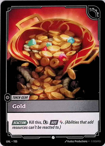 Reflection // Gold Token - Unleashed (T06//T05)