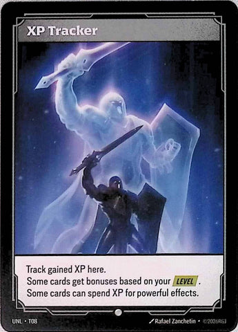 XP Tracker // Gold Token - Unleashed (T08//T05)