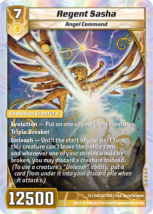 Kaijudo | Regent Sasha - Level 7 (13GAU) | The Nerd Merchant