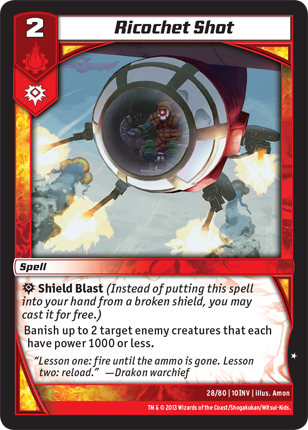 Kaijudo | Ricochet Shot - Level 2 (10INV) | The Nerd Merchant