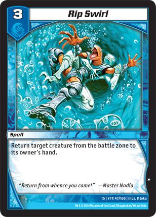 Kaijudo | Rip Swirl - Level 3 (15VTX) | The Nerd Merchant