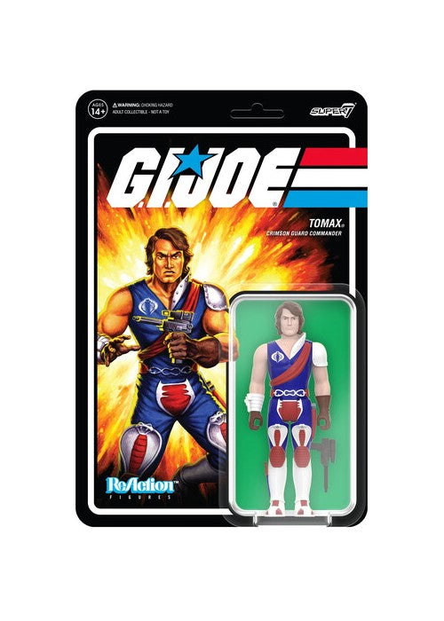 Super7 | G.I. Joe - ReAction Figures Wave 5 - Tomax [NIP] | The Nerd Merchant