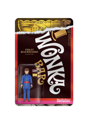 Super7 | Willy Wonka - ReAction Figures Wave 1 - Violet Beauregarde [NIP] | The Nerd Merchant