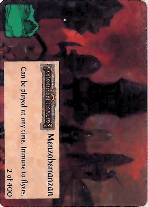 Spellfire CCG | Menzoberranzan - 2nd Edition 2 of 400 | The Nerd Merchant