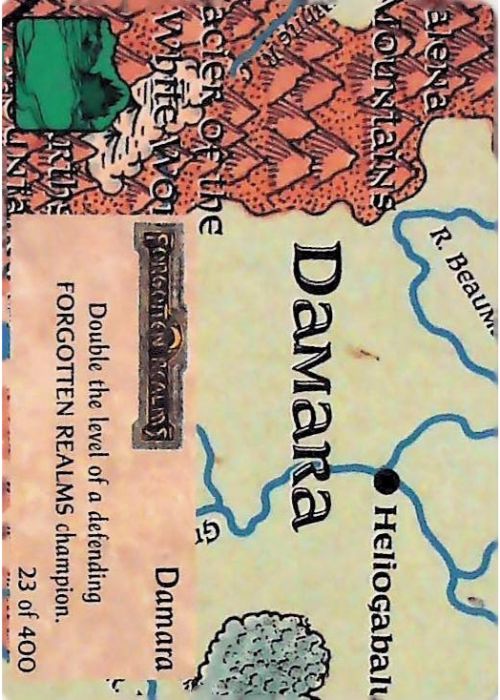 Spellfire CCG | Damara - 2nd Edition 23 of 400 | The Nerd Merchant