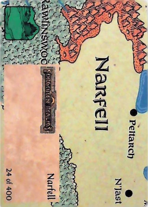 Spellfire CCG | Narfell - 2nd Edition 24 of 400 | The Nerd Merchant