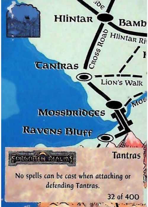Spellfire CCG | Tantras - 2nd Edition 32 of 400 | The Nerd Merchant